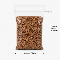 Пакети зі струною та застібкою Zip-lock 70×100 мм / 100шт.