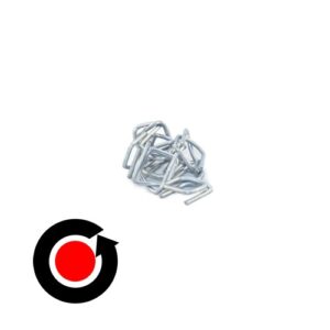 Скоба дротяна для П/П стрічки 16мм 1ящ (1000шт)