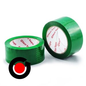 Стрічка клейка зелена 48 мм х 50 м